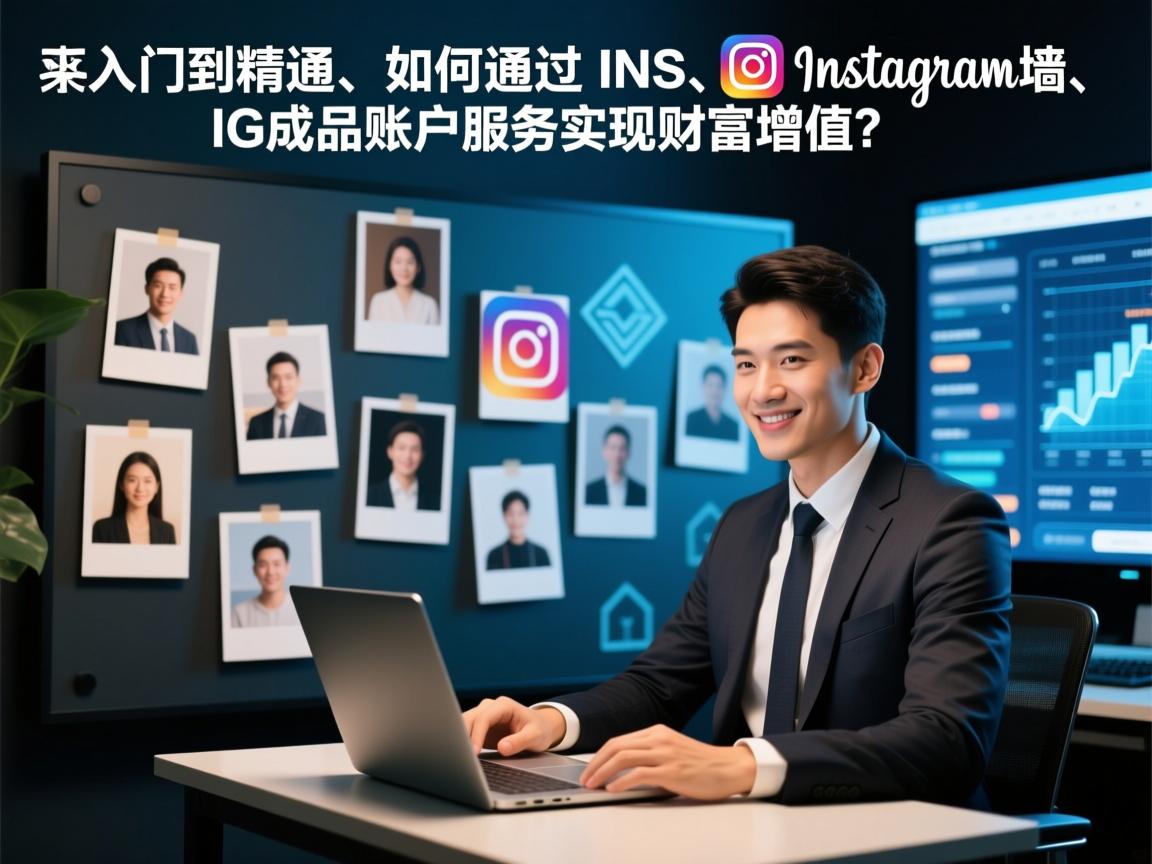 从入门到精通：如何通过INS、照片墙、‎Instagram、IG成品账户服务实现财富增值？