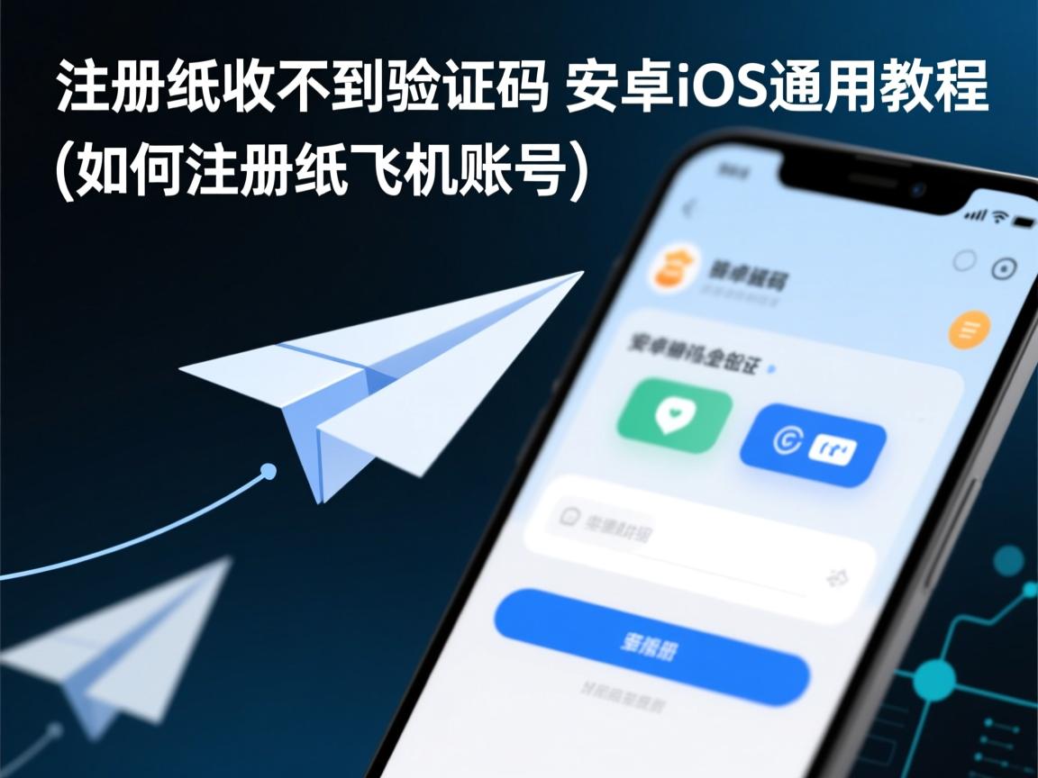 注册纸飞机收不到验证码，安卓iOS通用教程(如何注册纸飞机账号)