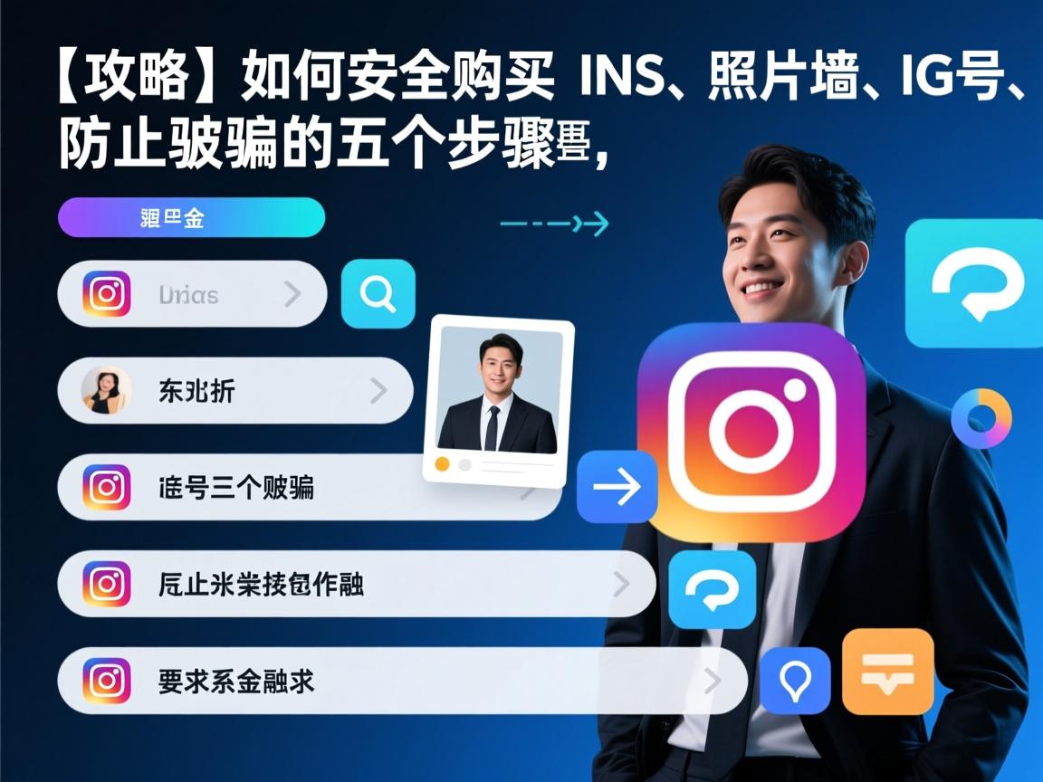 【攻略】如何安全购买INS、照片墙、‎Instagram、IG账号，防止被骗的五个步骤