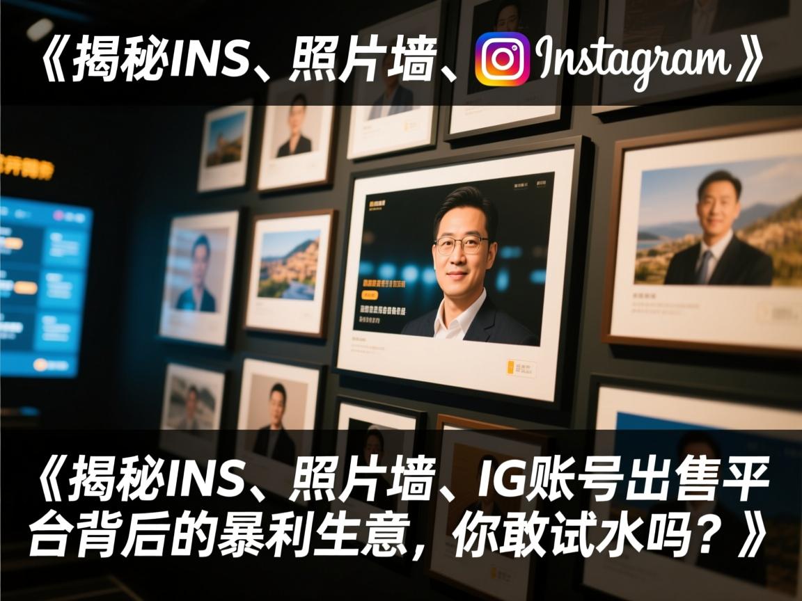《揭秘INS、照片墙、‎Instagram、IG账号出售平台背后的暴利生意，你敢试水吗？》