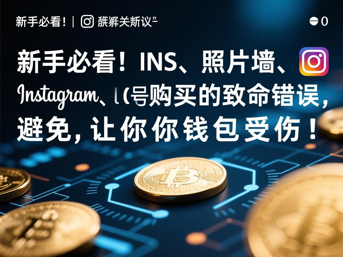 “新手必看！INS、照片墙、‎Instagram、IG号购买的致命错误，避免让你的钱包受伤！”