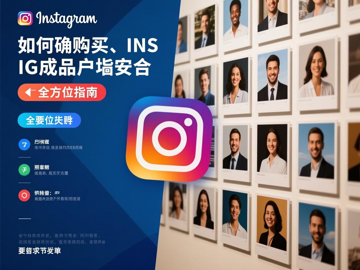 如何确保购买INS、照片墙、‎Instagram、IG成品账户的安全性？全方位指南