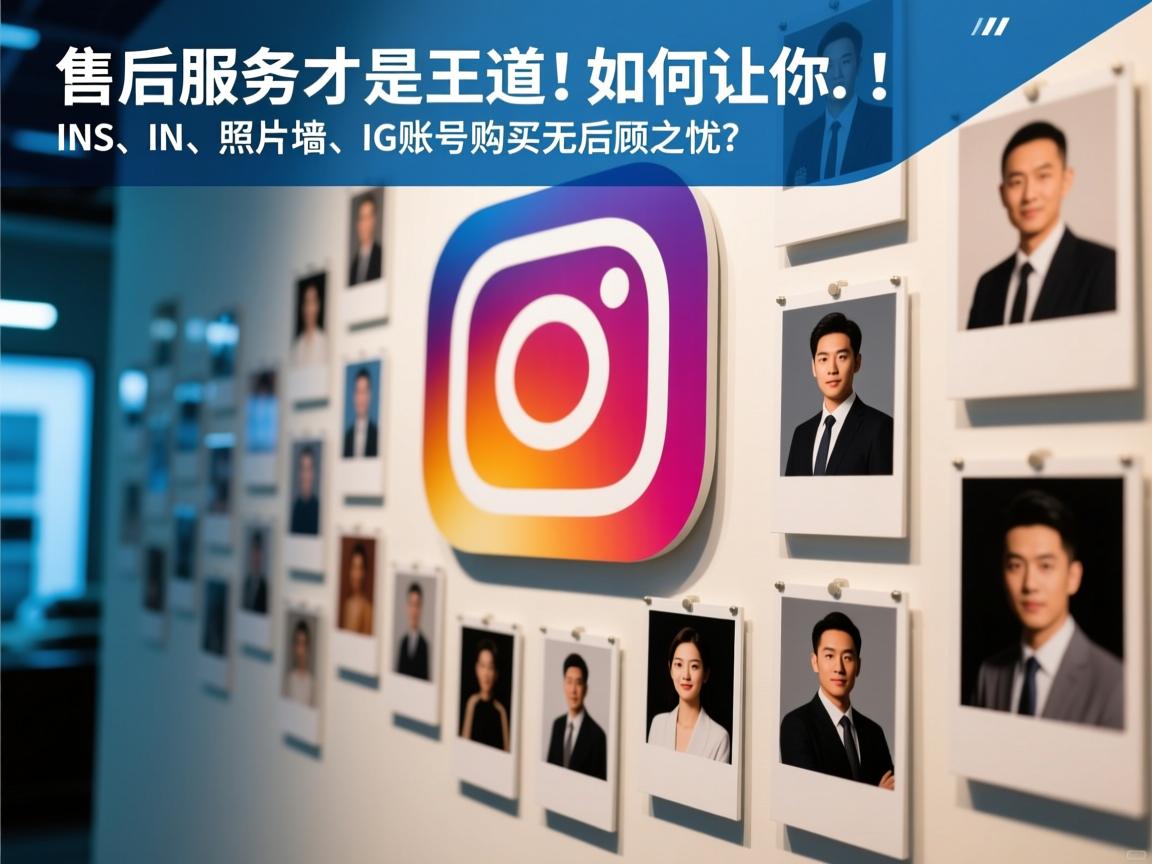 售后服务才是王道！如何让你的INS、照片墙、‎Instagram、IG账号购买无后顾之忧？
