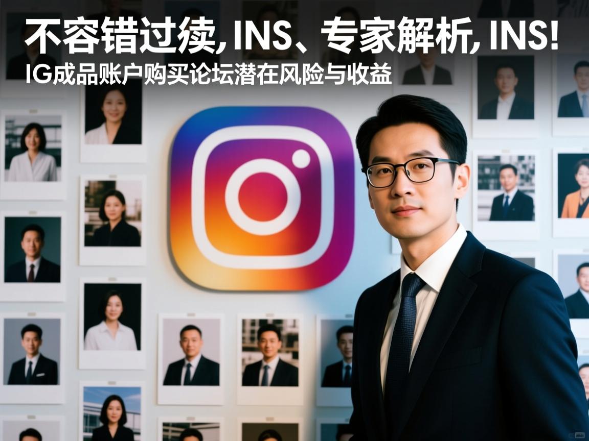 不容错过！专家解析INS、照片墙、‎Instagram、IG成品账户购买论坛的潜在风险与收益