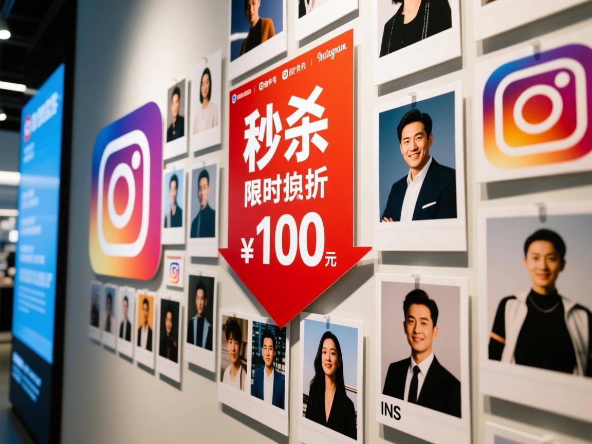 秒杀价格，限时折扣：INS、照片墙、‎Instagram、IG账号购买方式揭秘！
