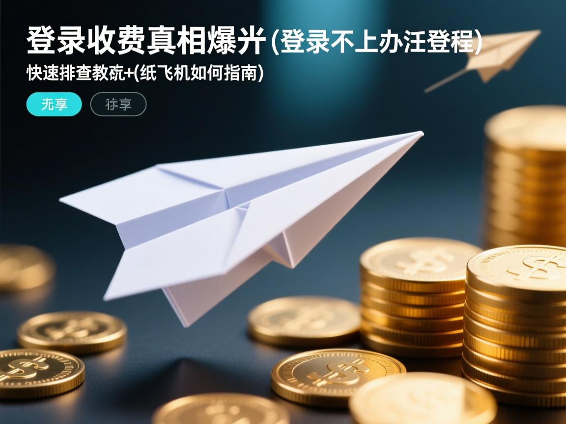纸飞机登录收费真相曝光，登录不上办法教程+快速排查指南(纸飞机如何登录)