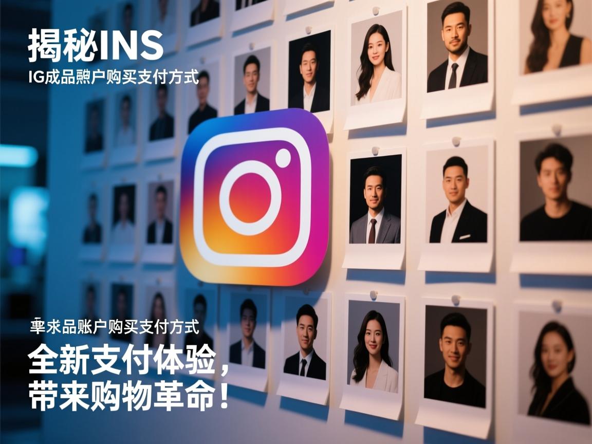 揭秘INS、照片墙、‎Instagram、IG成品账户购买支付方式：全新支付体验，带来购物革命！