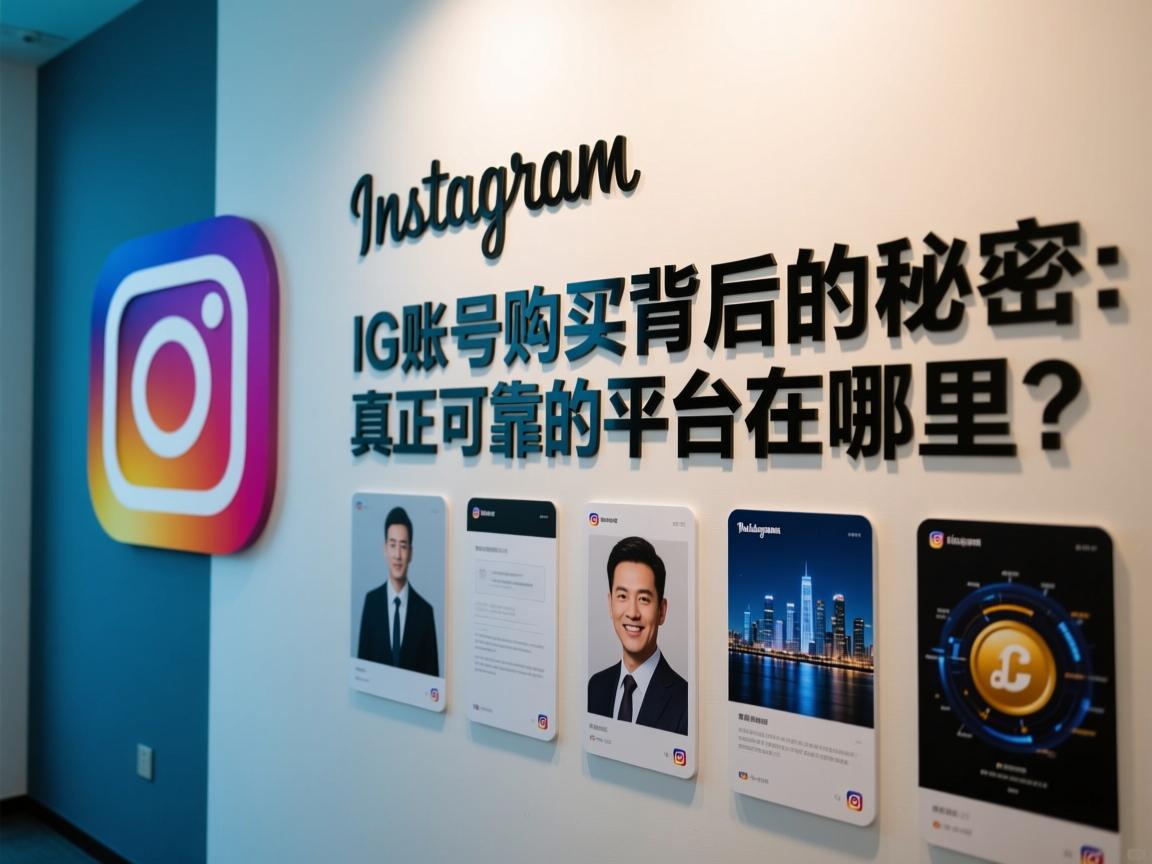 “INS、照片墙、‎Instagram、IG账号购买背后的秘密：真正可靠的平台在哪里？”