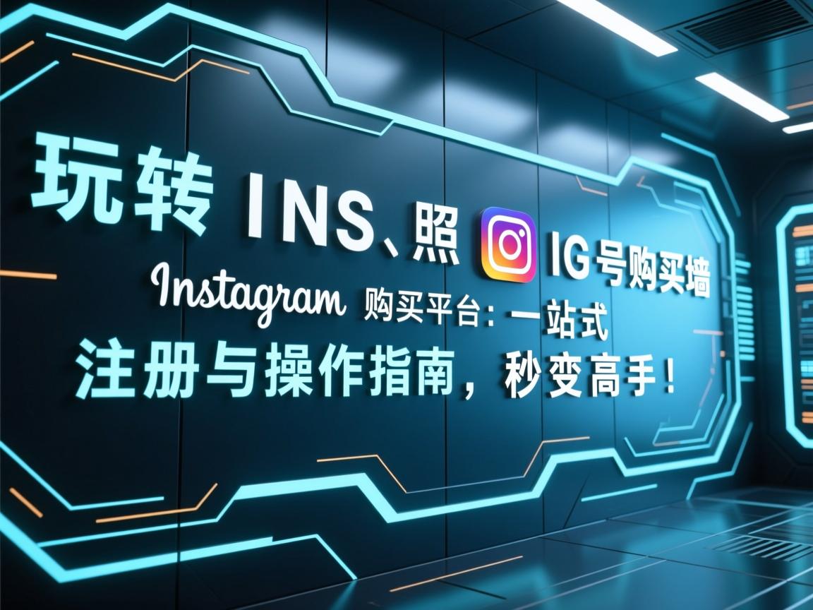 “玩转INS、照片墙、‎Instagram、IG号购买平台：一站式注册与操作指南，秒变高手！”