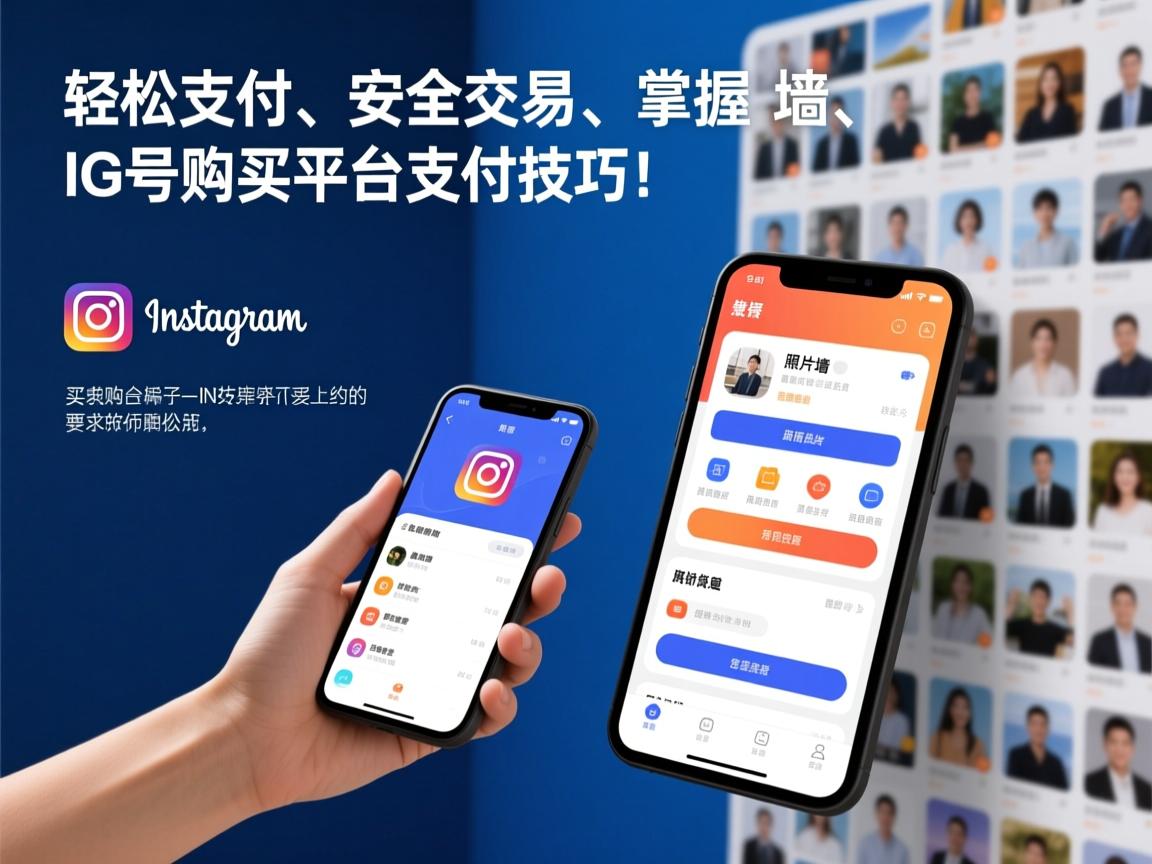 轻松支付，安全交易：掌握INS、照片墙、‎Instagram、IG号购买平台的支付技巧！