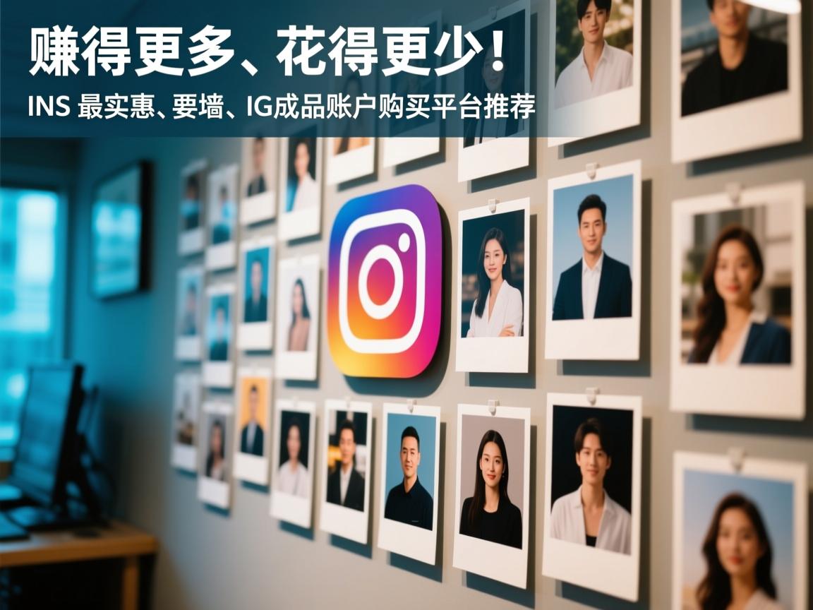 赚得更多，花得更少！最实惠的INS、照片墙、‎Instagram、IG成品账户购买平台推荐
