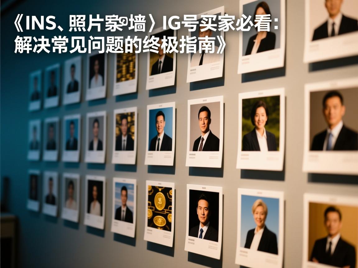 《INS、照片墙、‎Instagram、IG号买家必看：解决常见问题的终极指南》