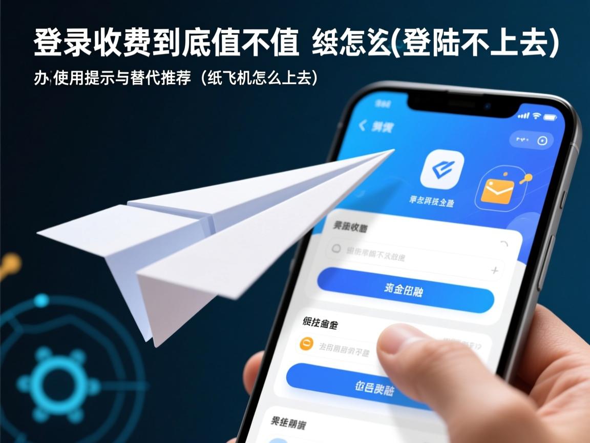 纸飞机登录收费到底值不值，登录不上办法使用提示与替代推荐(纸飞机怎么登陆不上去)