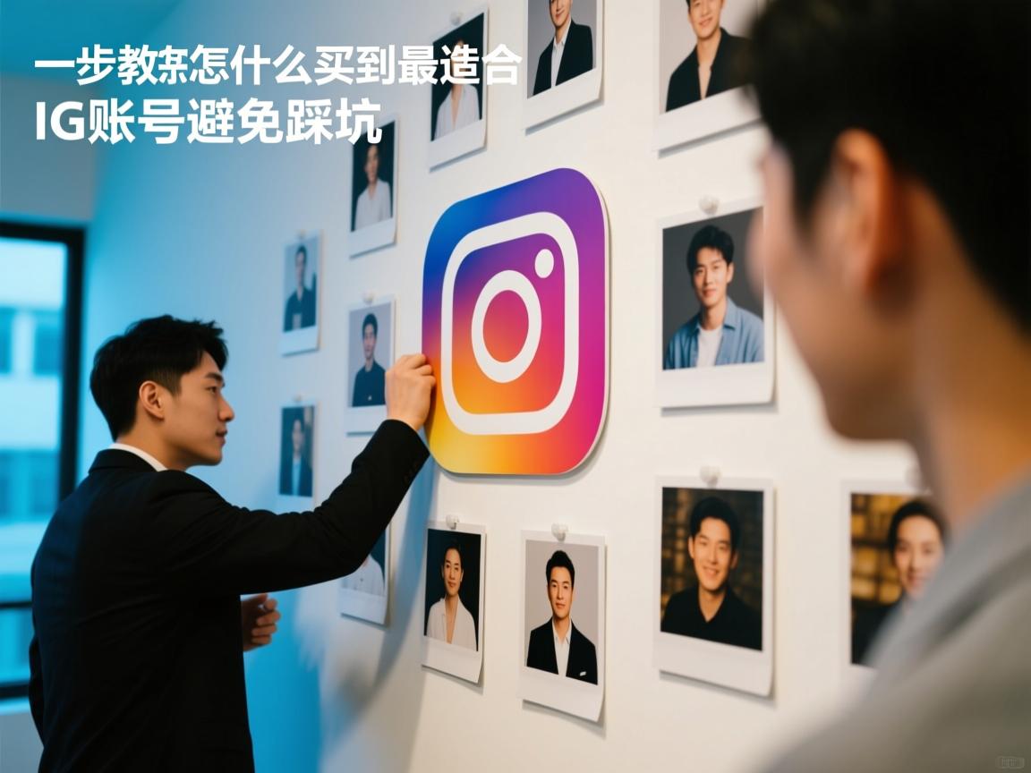 一步步教你怎么买到最适合的INS、照片墙、‎Instagram、IG账号，避免踩坑