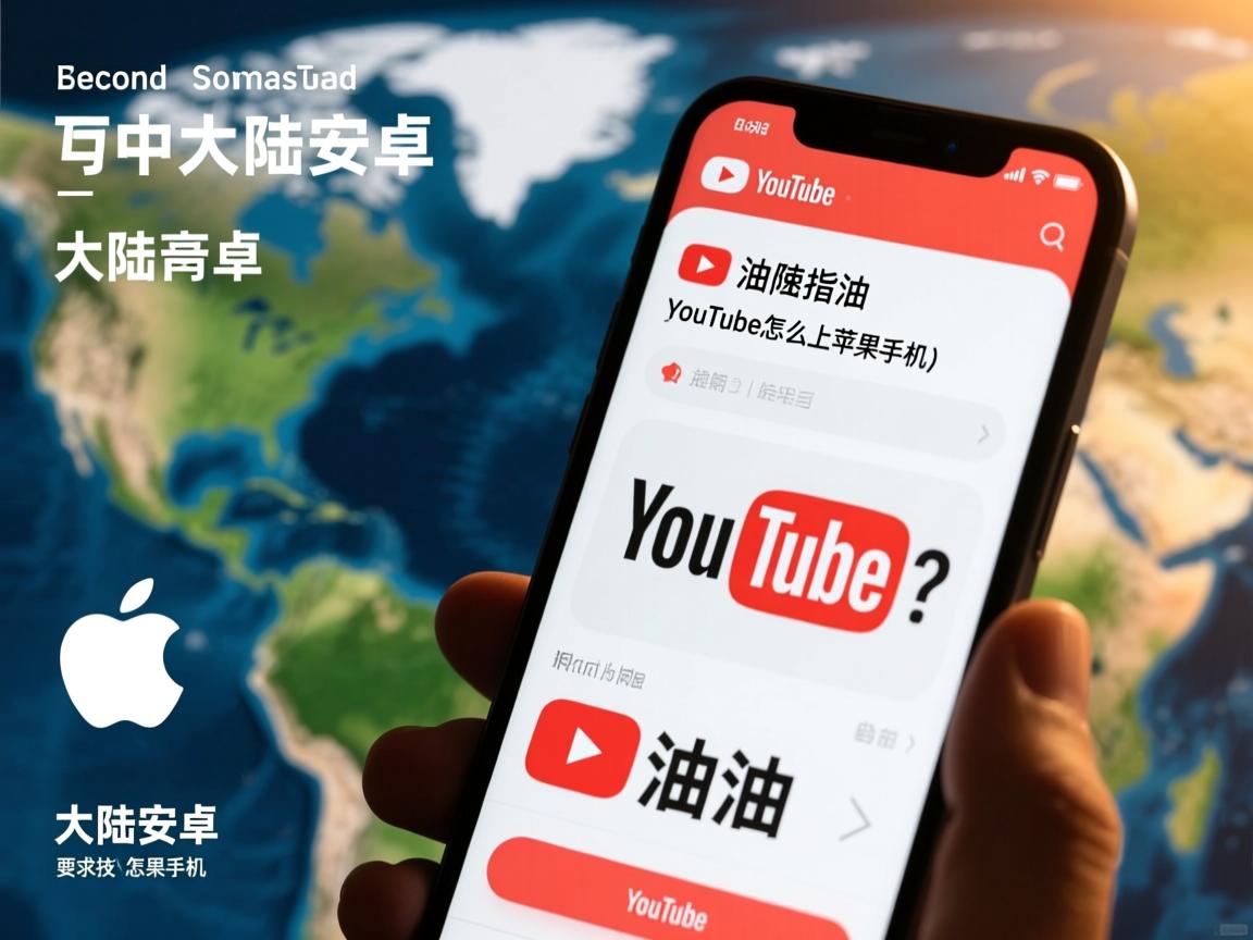 大陆安卓和苹果手机上YouTube(油管)？，快速指南(油管youtube怎么上苹果手机)