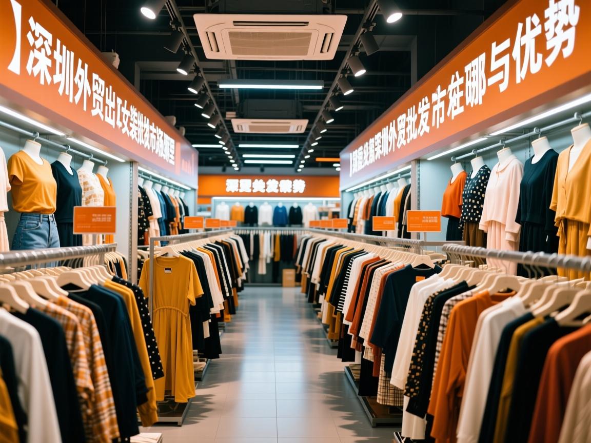}深圳外贸出口女装批发市场在哪里？深度揭秘深圳外贸女装批发市场的分布与优势