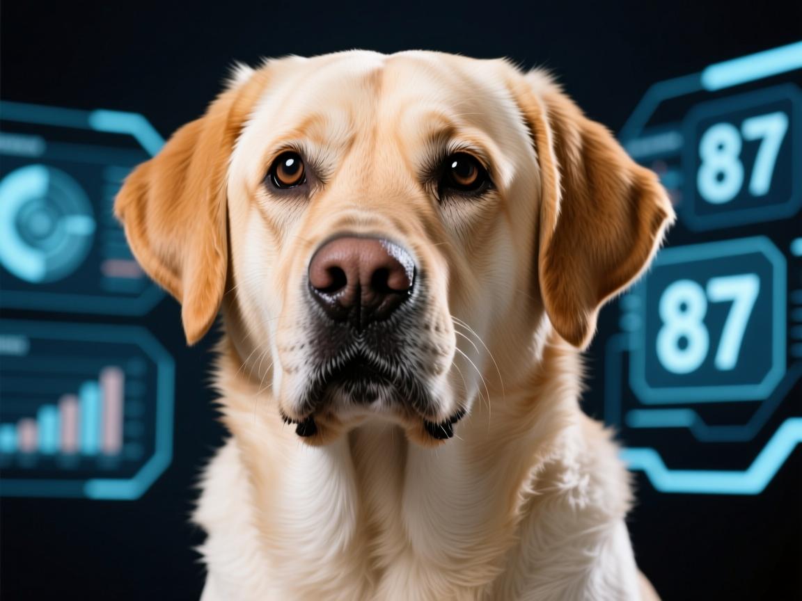 }拉布拉多犬变种87，如何科学养护这只宝藏犬？网友，这狗太特别了！