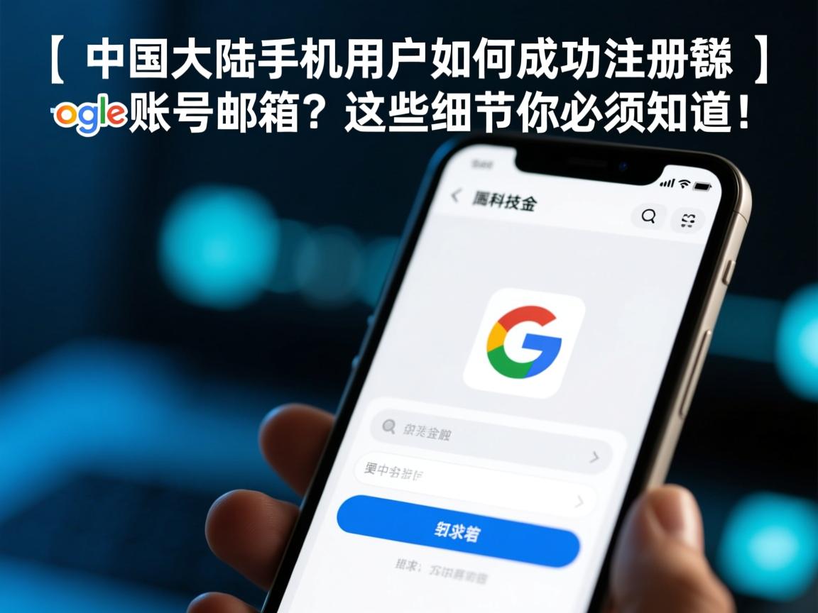 }中国大陆手机用户如何成功注册谷歌账号邮箱？这些细节你必须知道！