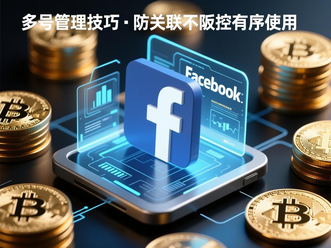 Facebook账号购买及多号管理技巧：防关联不风控有序使用