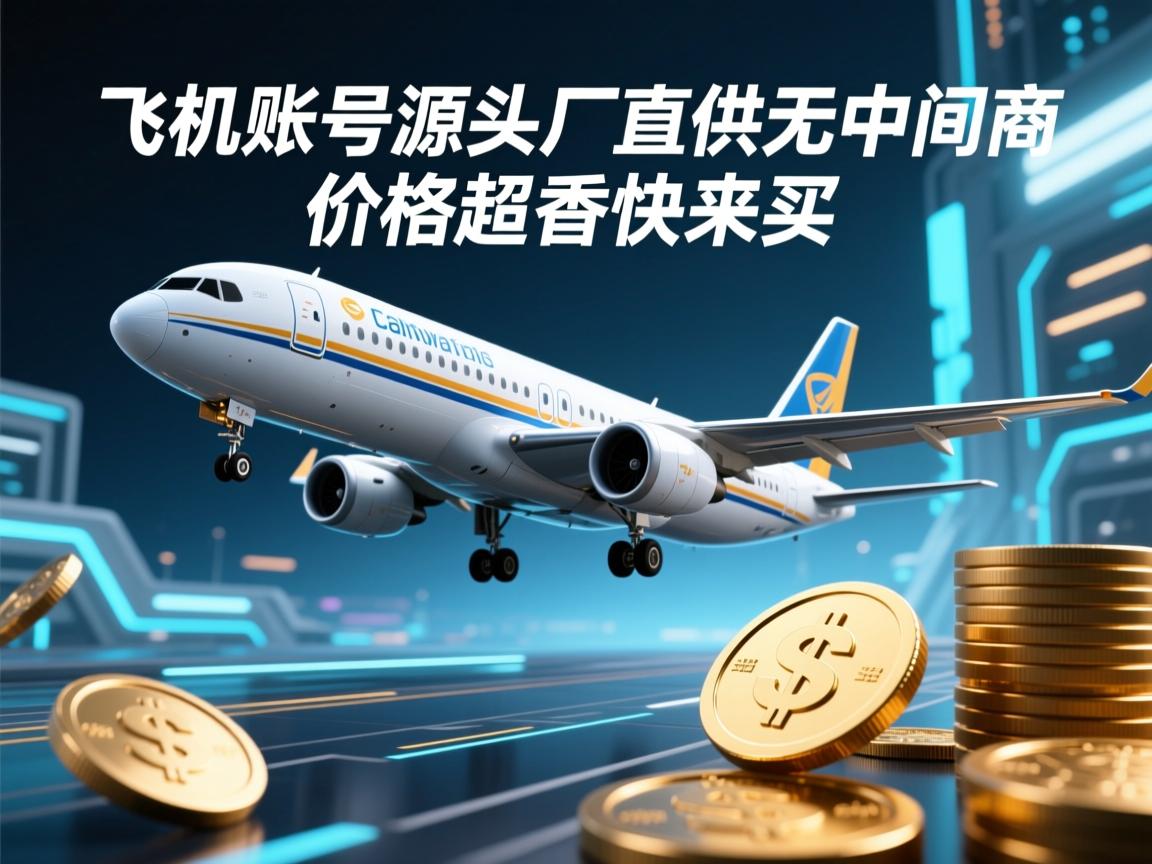 飞机账号源头厂直供无中间商，价格超香快来买