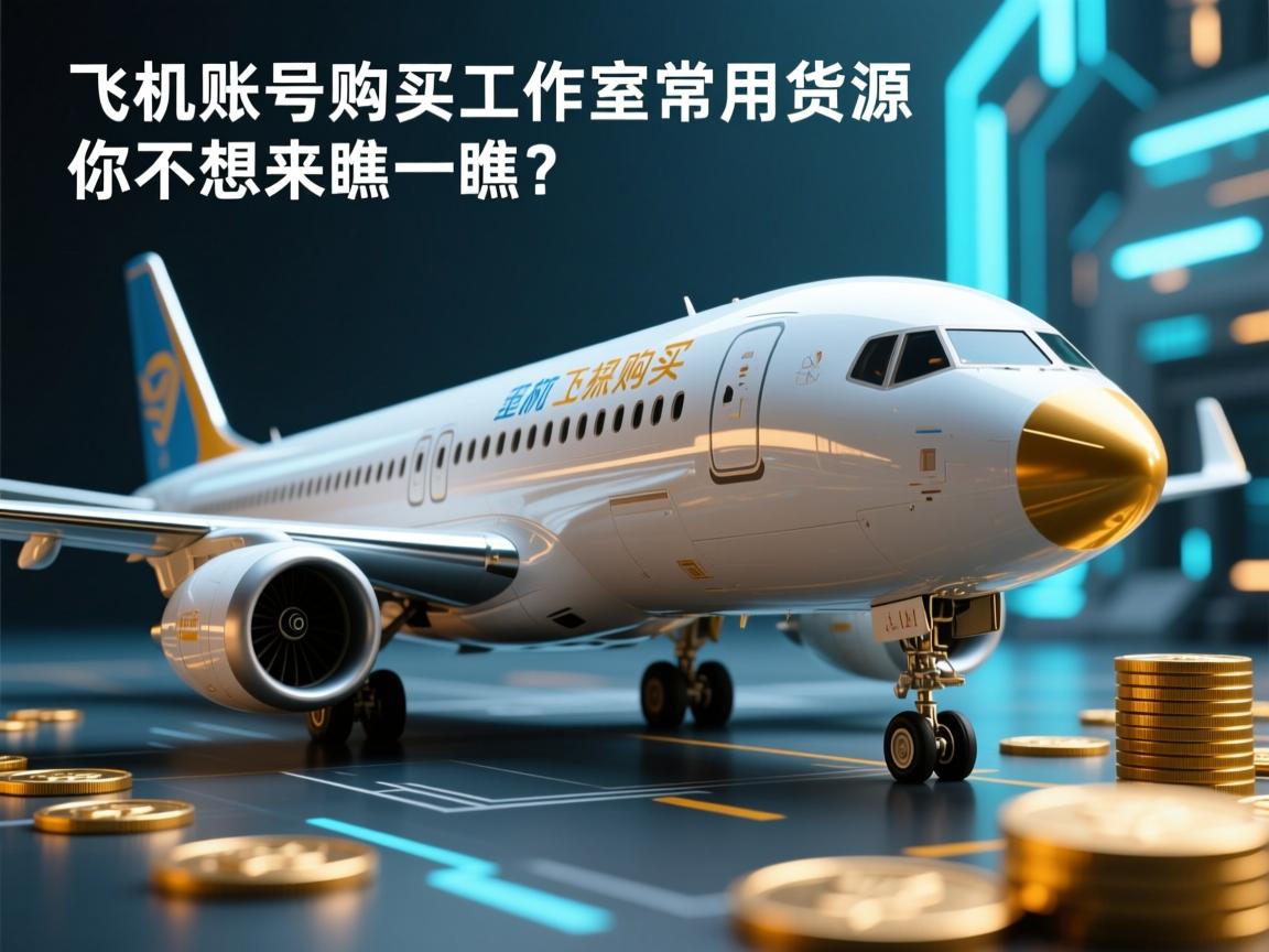 飞机账号购买：工作室常用货源，你不想来瞧一瞧？