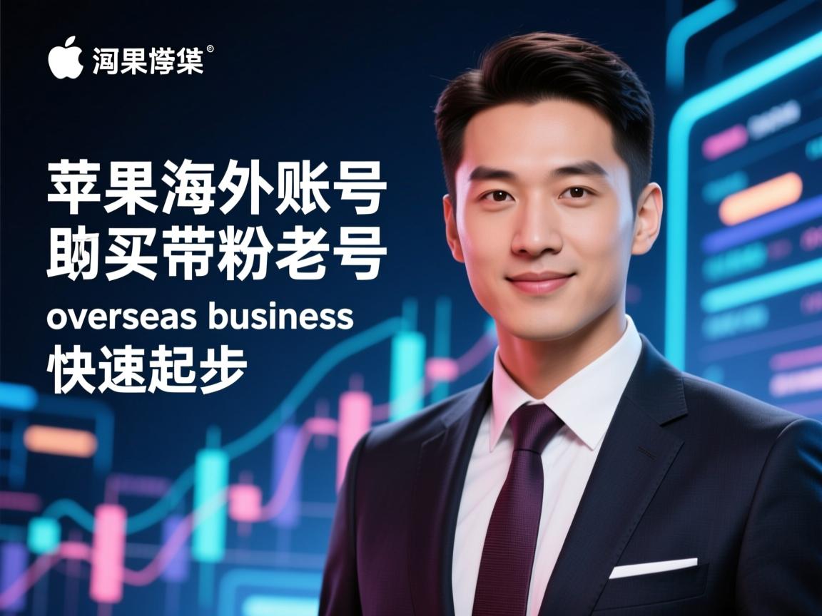 苹果海外账号购买带粉老号，助你 overseas business 快速起步
