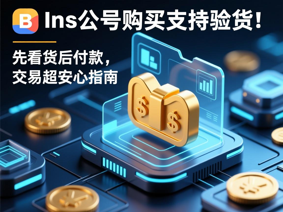 Ins账号购买支持验货，先看货后付款，交易超安心指南