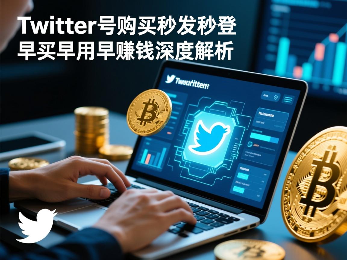 Twitter账号购买秒发秒登，早买早用早赚钱深度解析