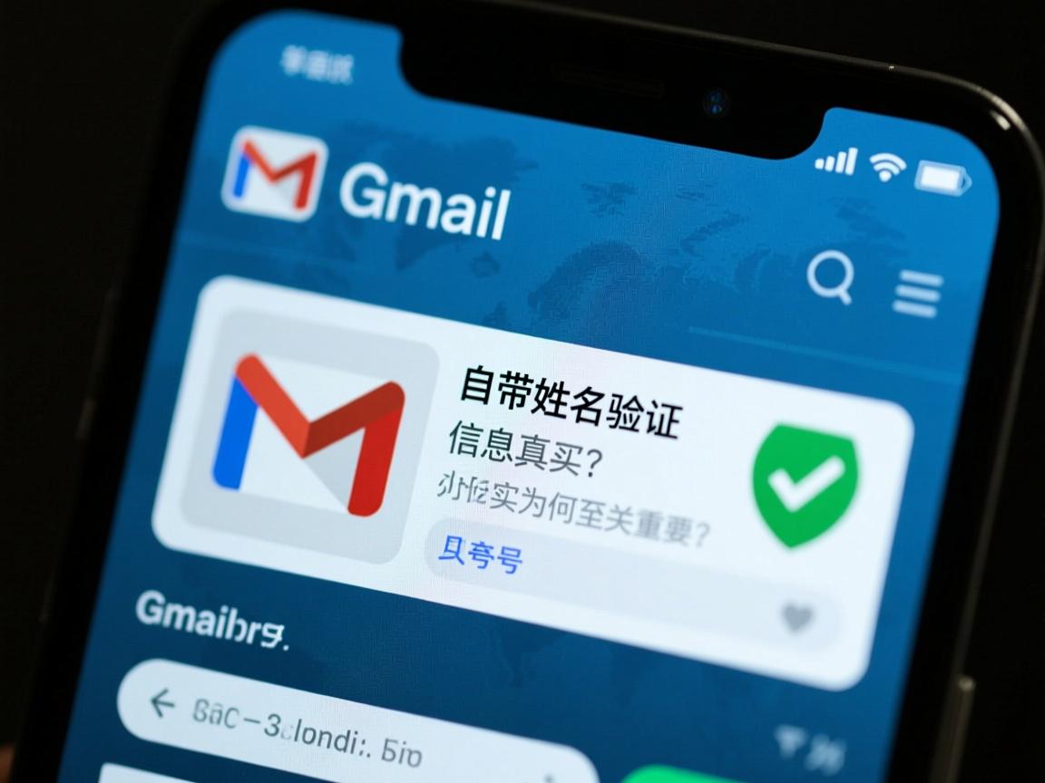 Gmail账号购买：自带姓名验证，信息真实为何至关重要？