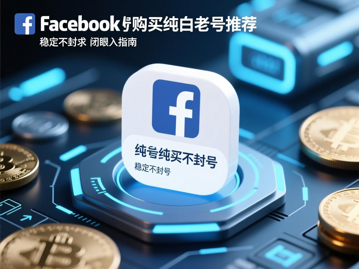 Facebook账号购买纯白老号推荐：稳定不封号，闭眼入指南