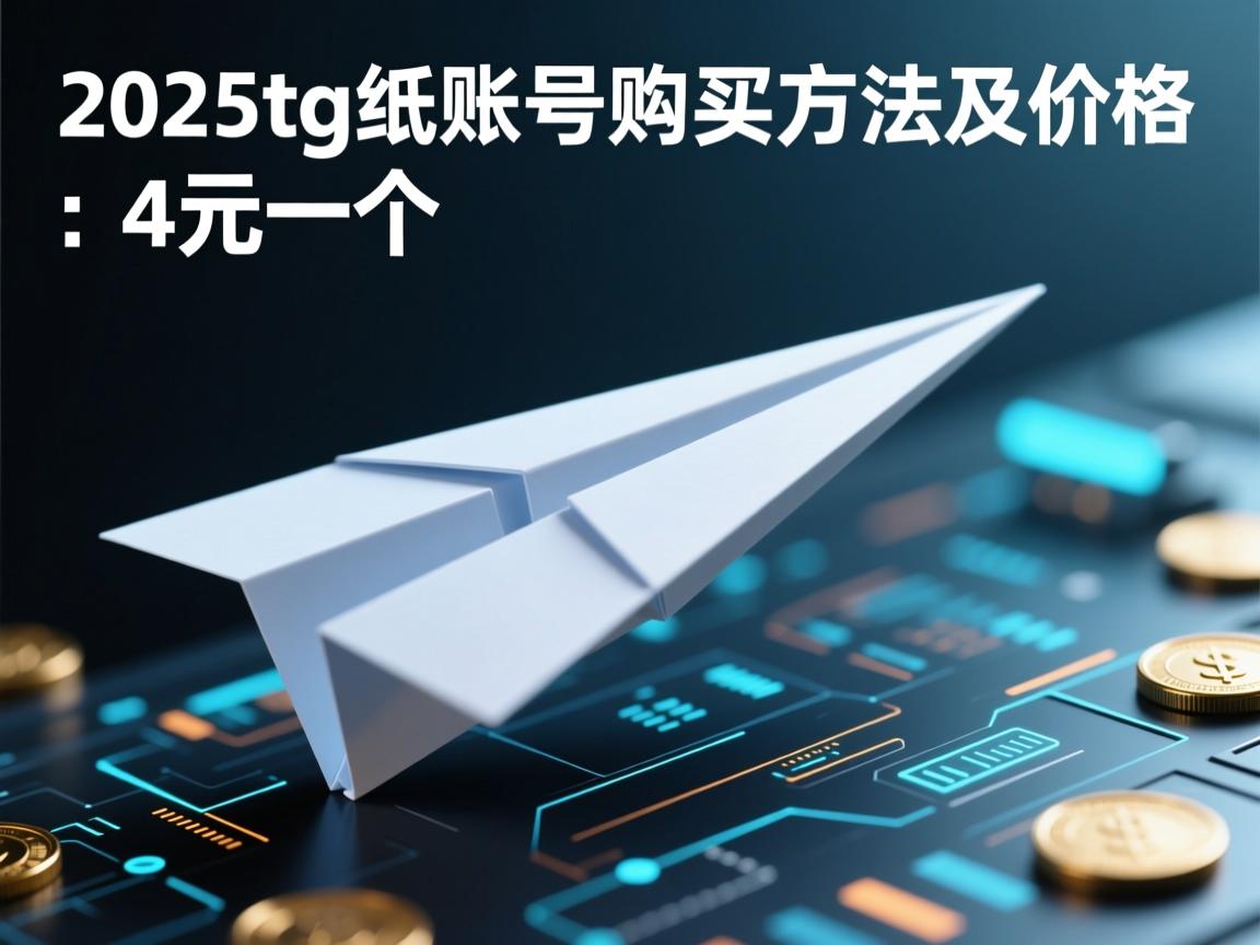 2025tg纸飞机账号购买方法及价格：4元一个