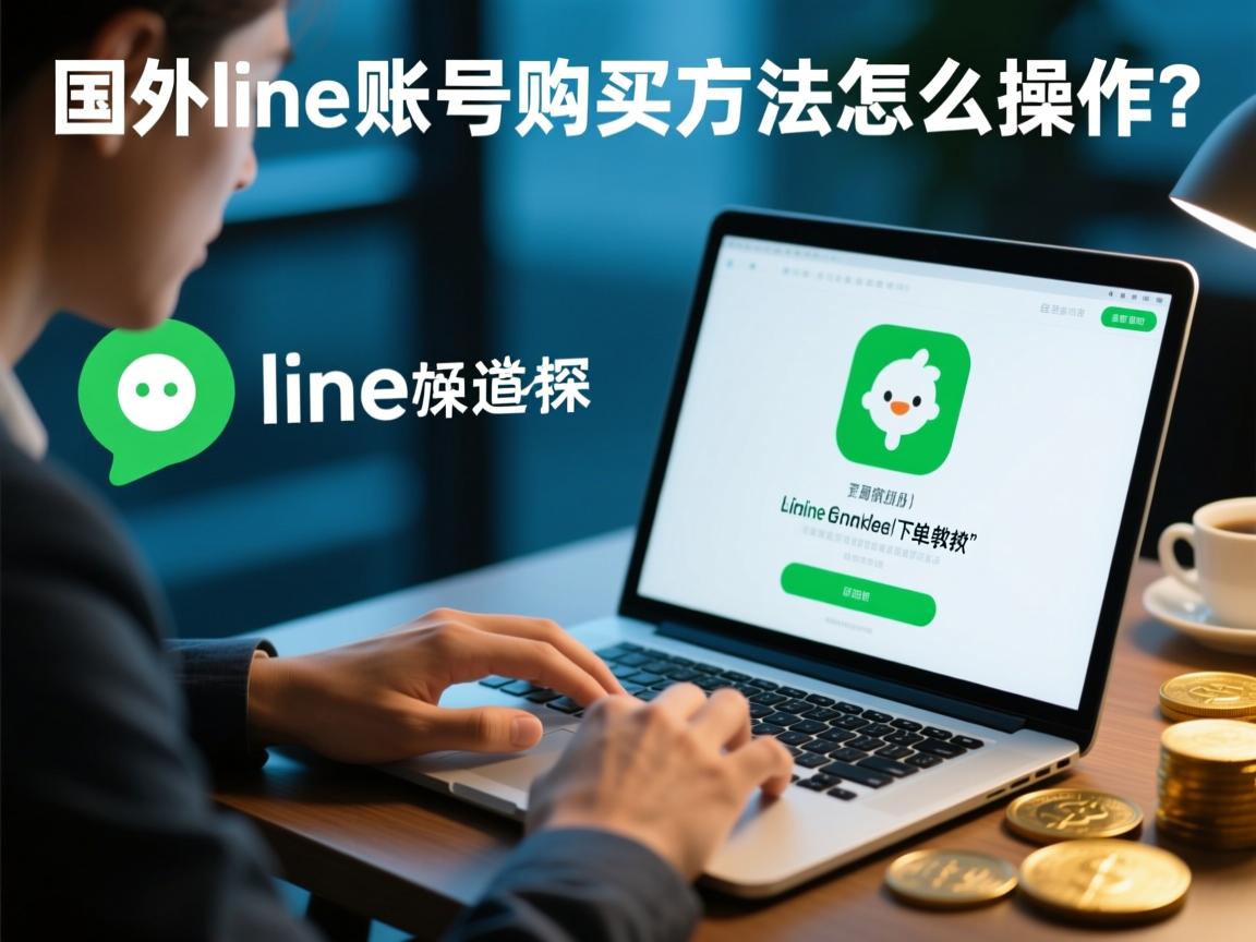 国外line账号购买方法及下单教程，你知道怎么操作吗？