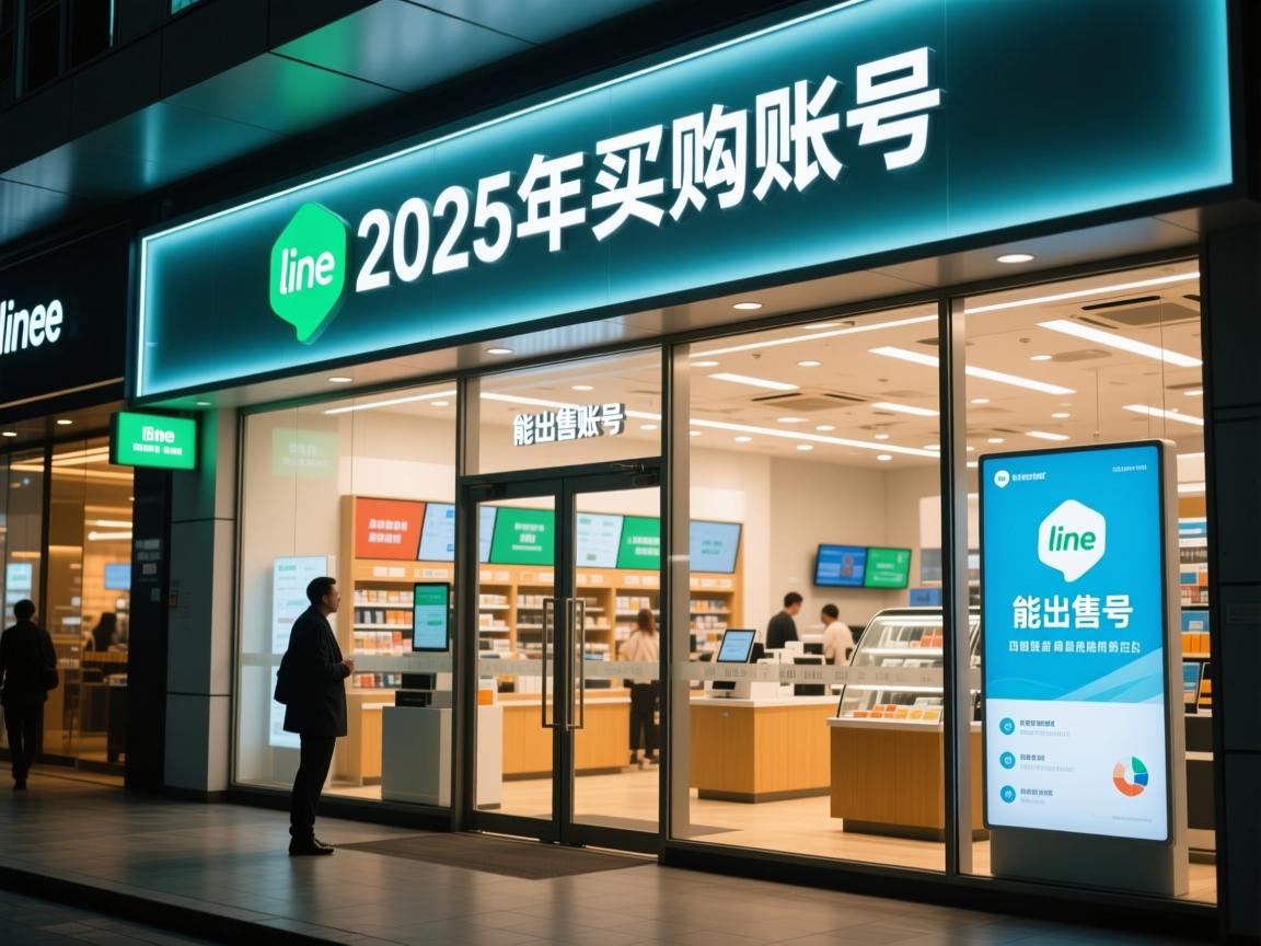2025年购买line账号方法及能出售账号的商店地址