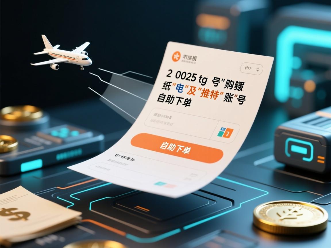 2025tg纸飞机账号购买，tg电报及推特账号自助下单