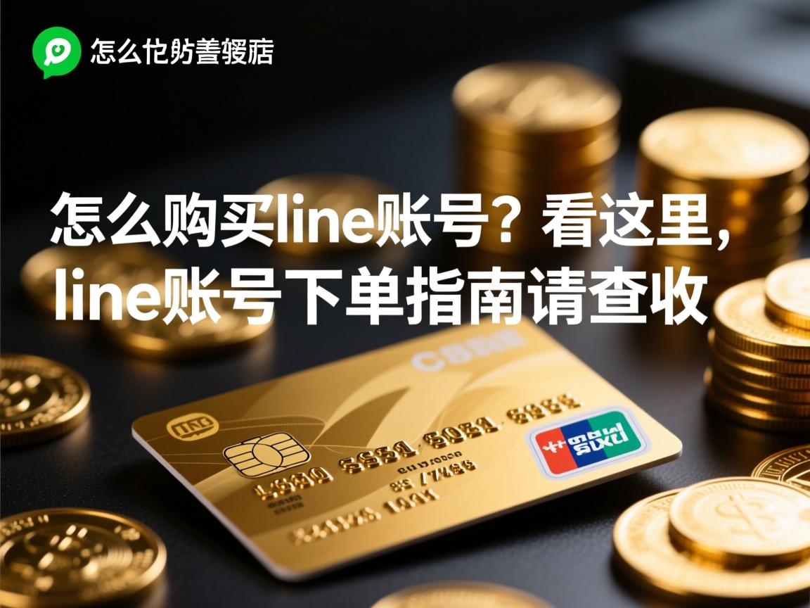 怎么购买line账号？看这里，line账号下单指南请查收