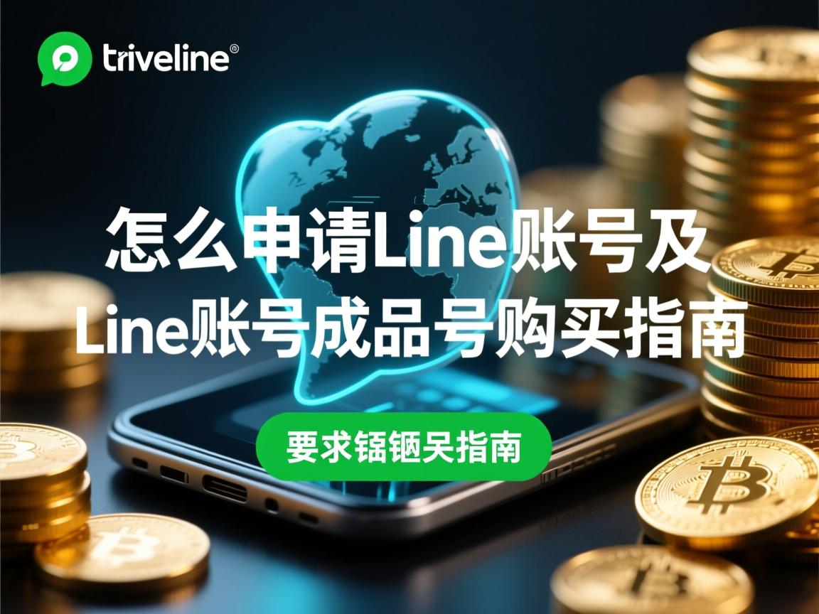 怎么申请line账号及line账号成品号购买指南