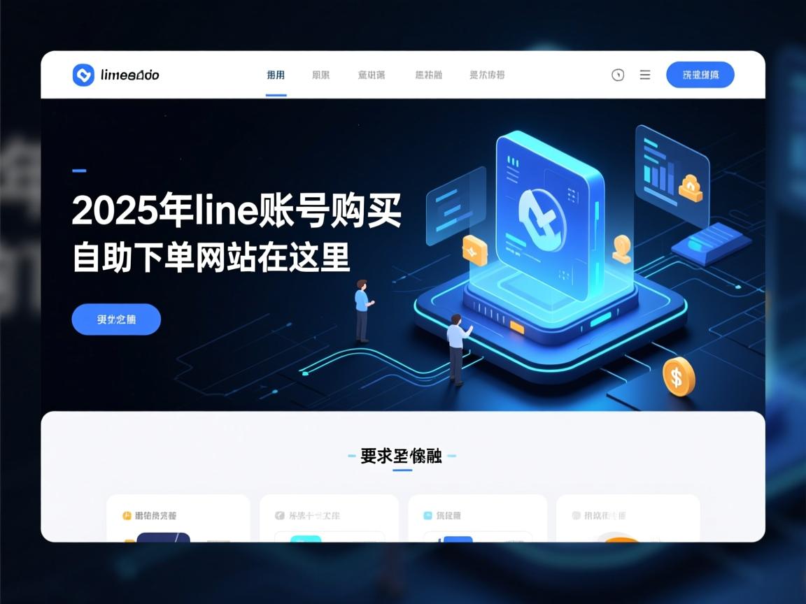 2025年line账号购买，自助下单网站在这里