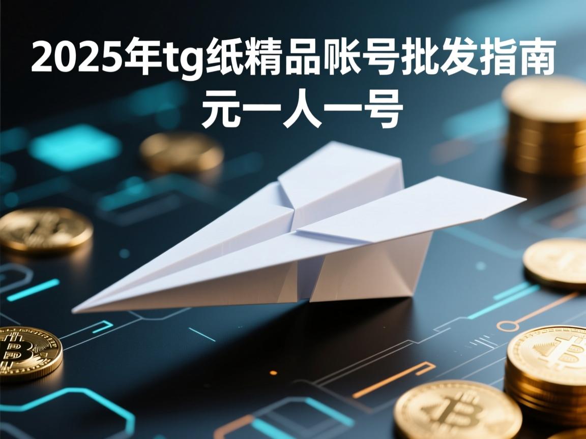 2025年tg纸飞机精品帐号批发指南，2元一人一号