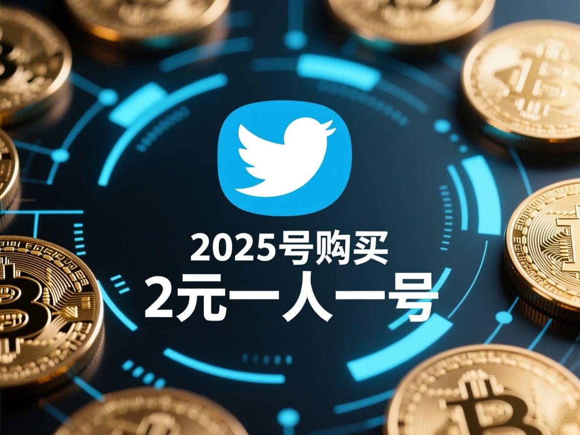 2025推特账号购买，2元一人一号