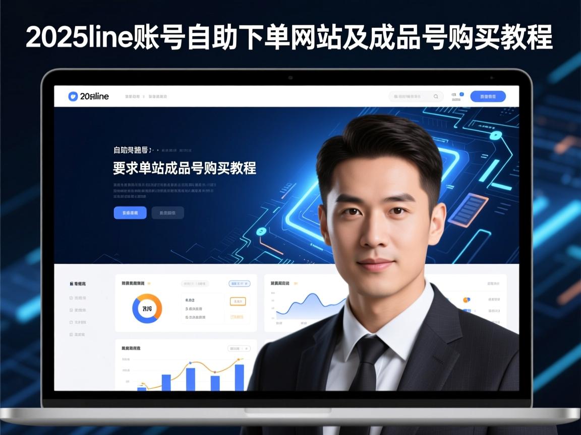 2025line账号自助下单网站及成品号购买教程