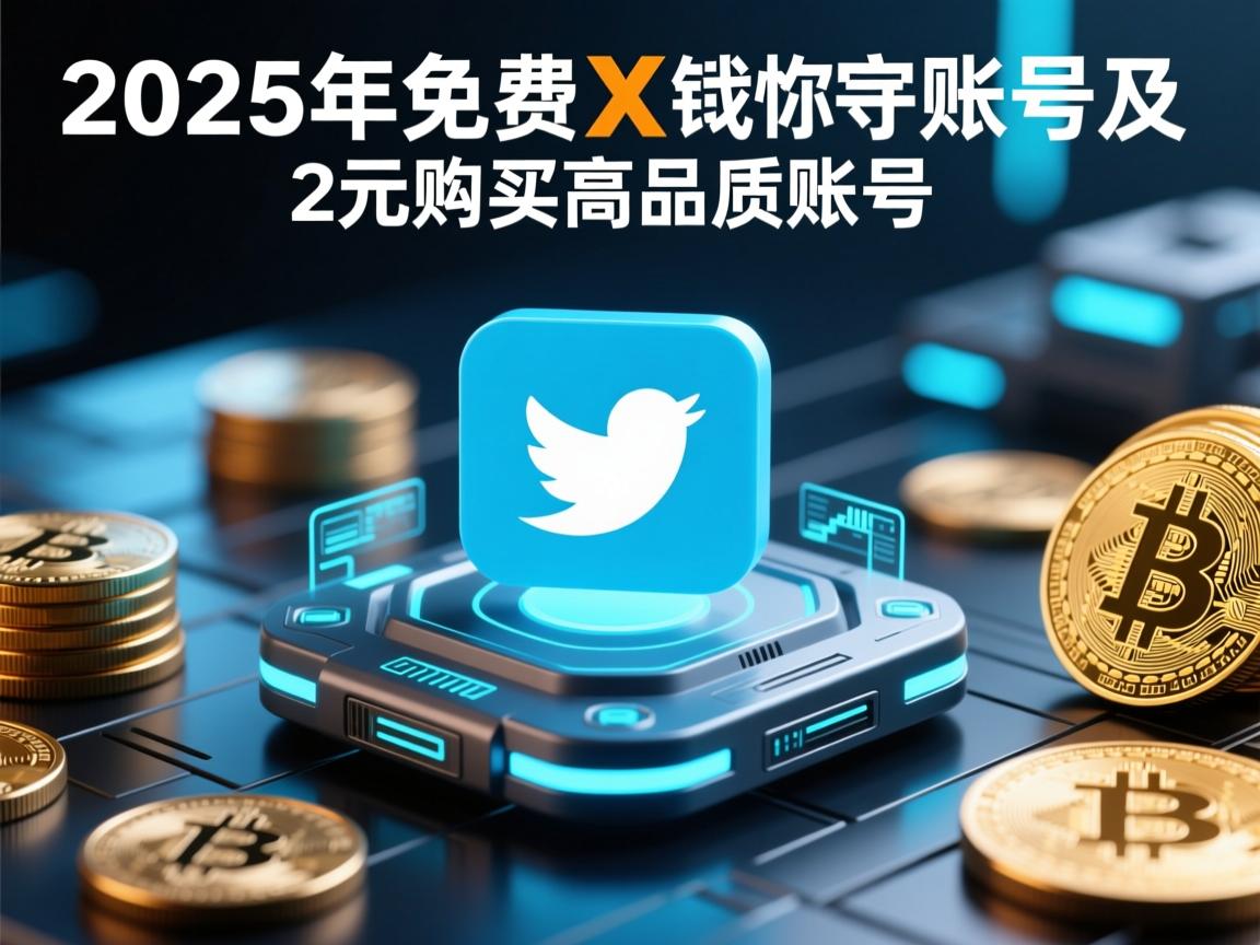 2025年免费X推特账号及2元购买高品质账号