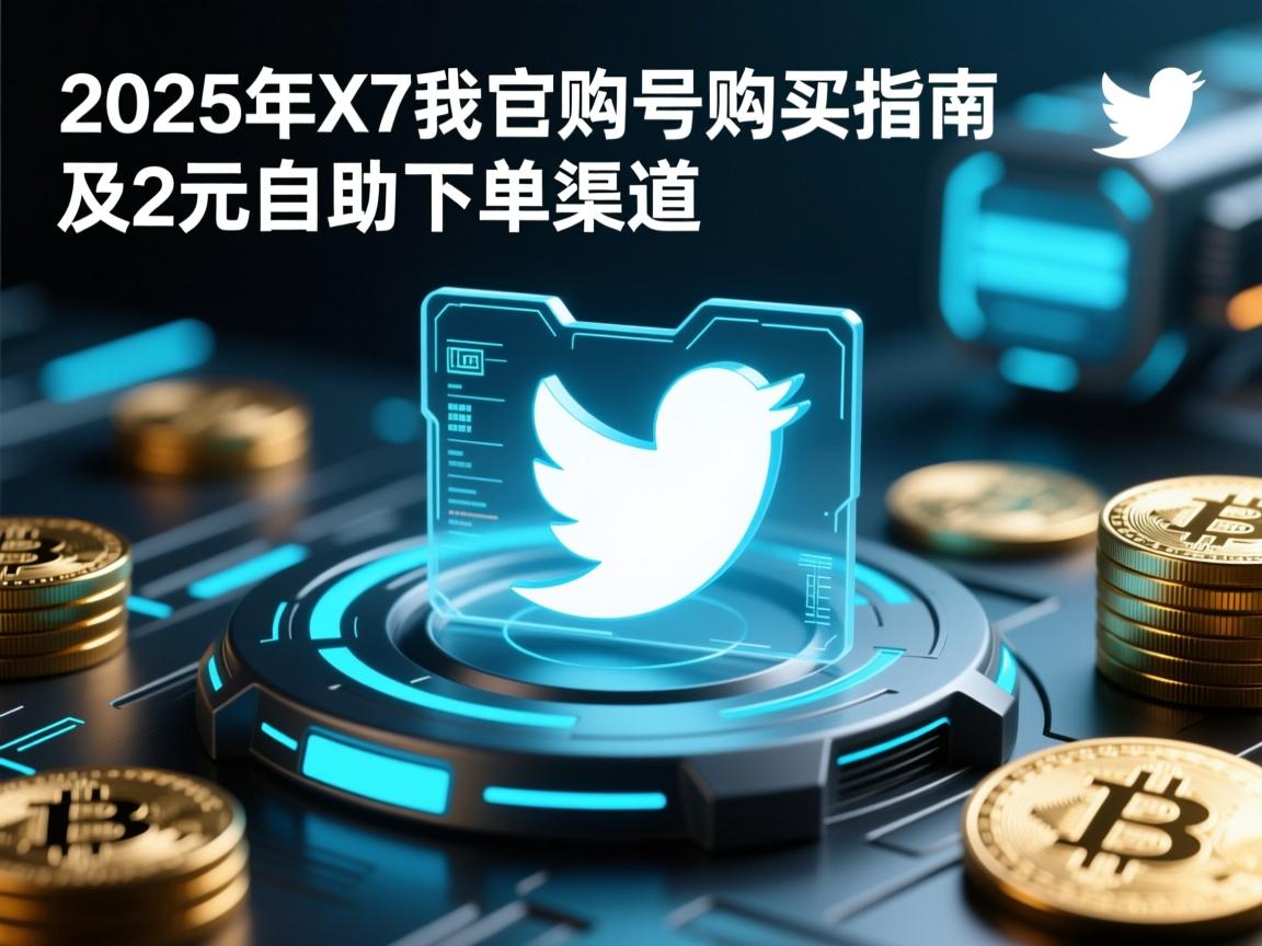 2025年X推特账号购买指南及2元自助下单渠道