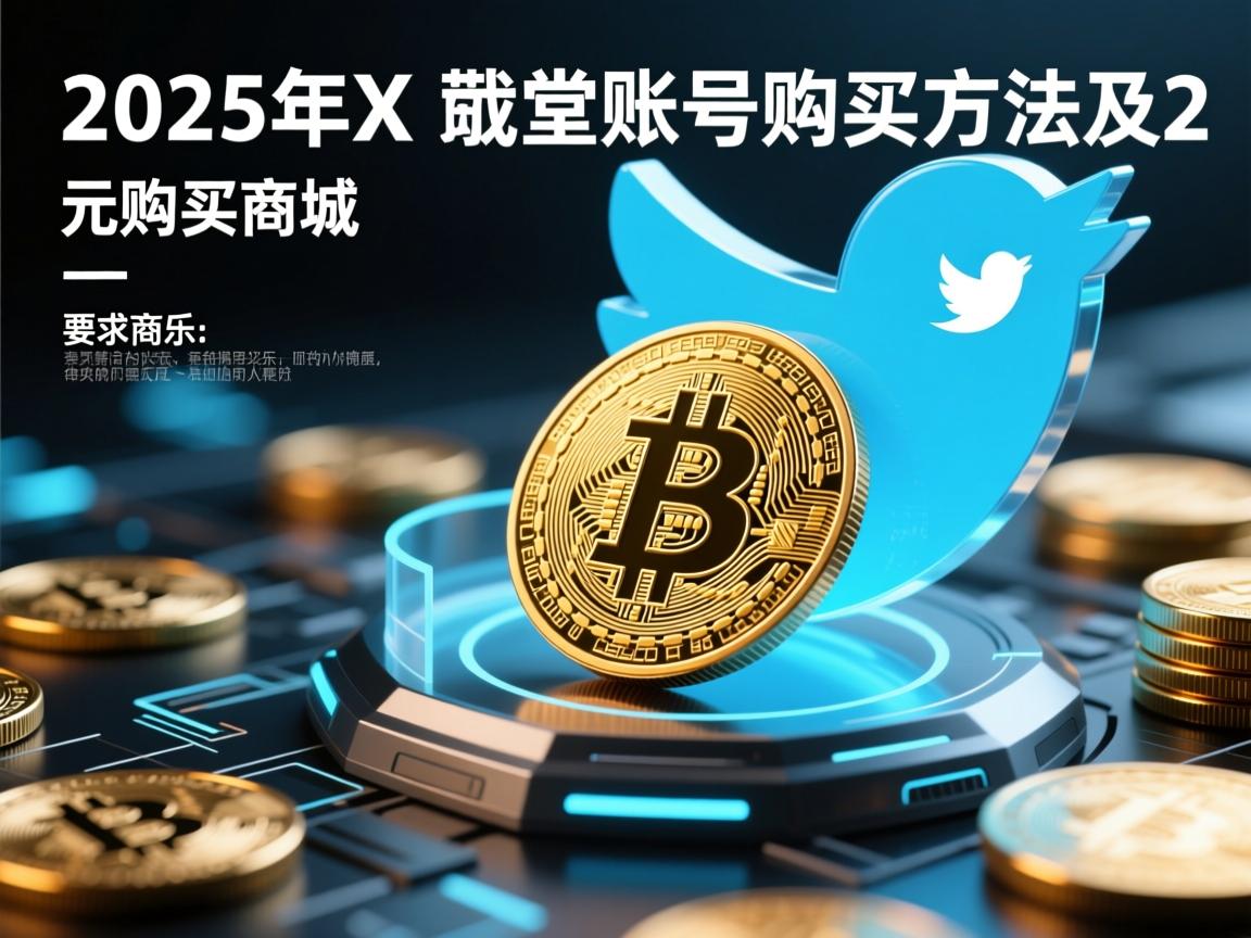 2025年X推特账号购买方法及2元购买商城