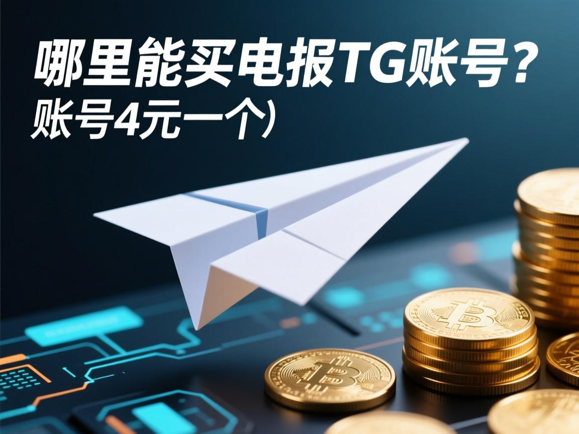 哪里能买到电报TG账号？纸飞机账号4元一个