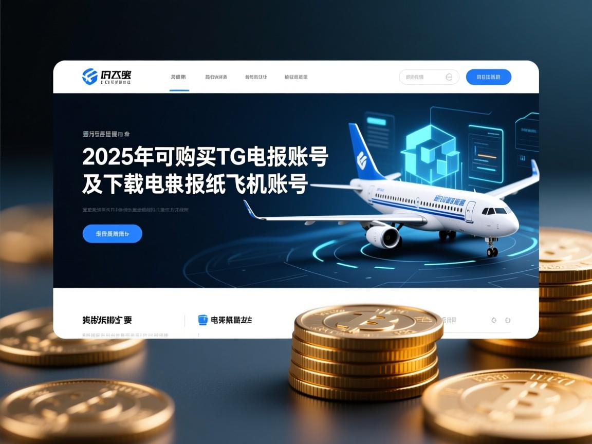 2025年可购买TG电报账号及下载电报纸飞机账号的网站