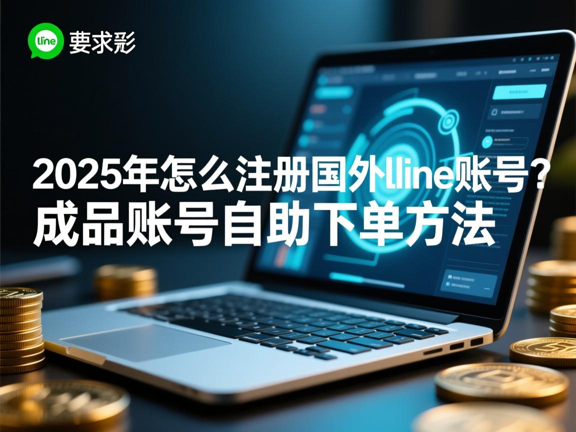2025年怎么注册国外line账号？成品账号自助下单方法