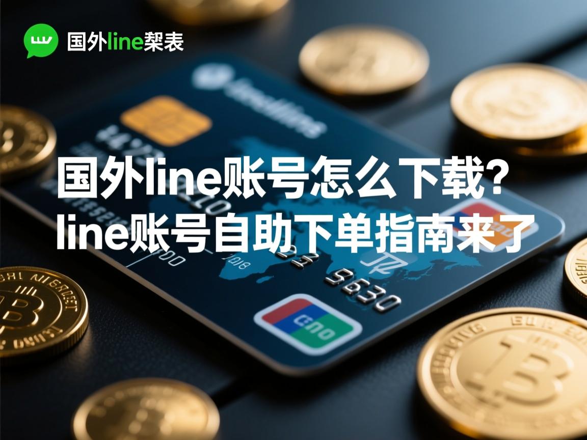 国外line账号怎么下载？line账号自助下单指南来了