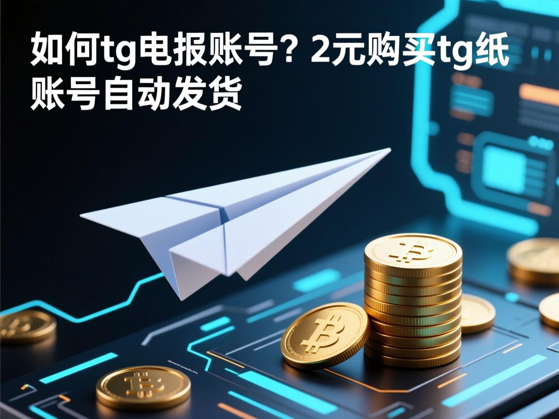如何弄tg电报账号？2元购买tg纸飞机账号自动发货