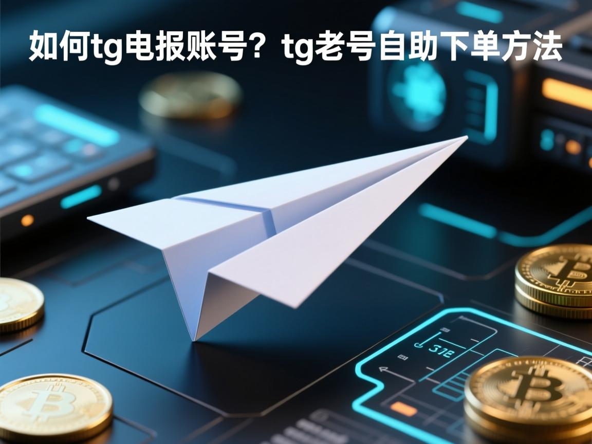 如何弄tg电报账号？tg纸飞机老号自助下单方法