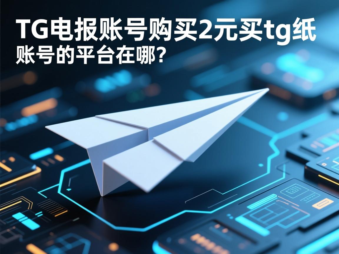 TG电报账号购买：2元买tg纸飞机账号的平台在哪